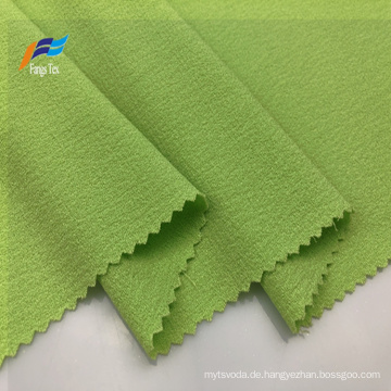 100% Polyester Fleece Crepe Dyed PD Bekleidungsstoff